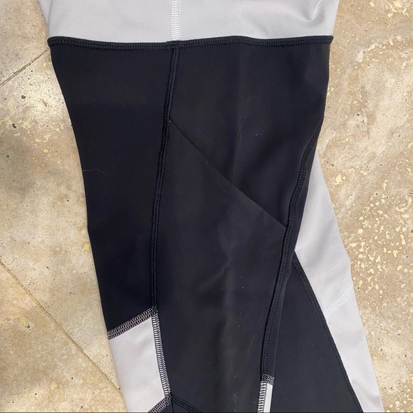 Black Lululemon Leggings Reflective Ankle Compression - Picture 4 of 7